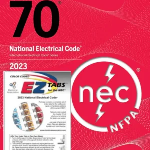 NFPA 70 National Electrical Code 2023 Paperback with EZ Tabs