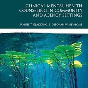 Clinical Mental Health Counseling in Community and Agency Settings Merrill Counseling 5th Edition