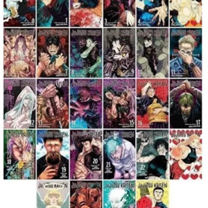 Jujutsu Kaisen Complete Collection-27 Books Manga Series Set (Vol. 0-26)