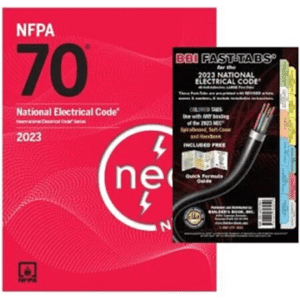 NEW 2023 NEC Code Book NFPA70 National Electrical Code with Tabsith 2023 BBI Fast