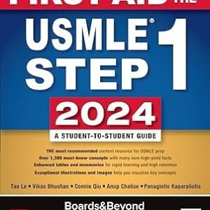 First Aid for the USMLE Step 1 2024, (Paperback)