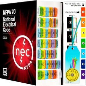 NFPA 70 National Electrical Code 2020 Edition Paperback with Ez Tab