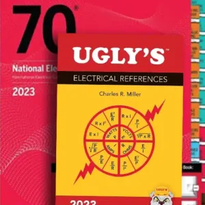 National Electrical Code Hand Book 2023 Paperback Edition + Ugly’s Electrical Reference 2023 with INDEX TABS
