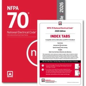 NFPA 70, National Electrical Code NEC 2026 Paperback with Index Tab ! 978-1455932207