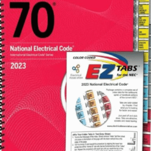 Nec Code National electrical code 2023 edition spiral bound with EZ index Tab
